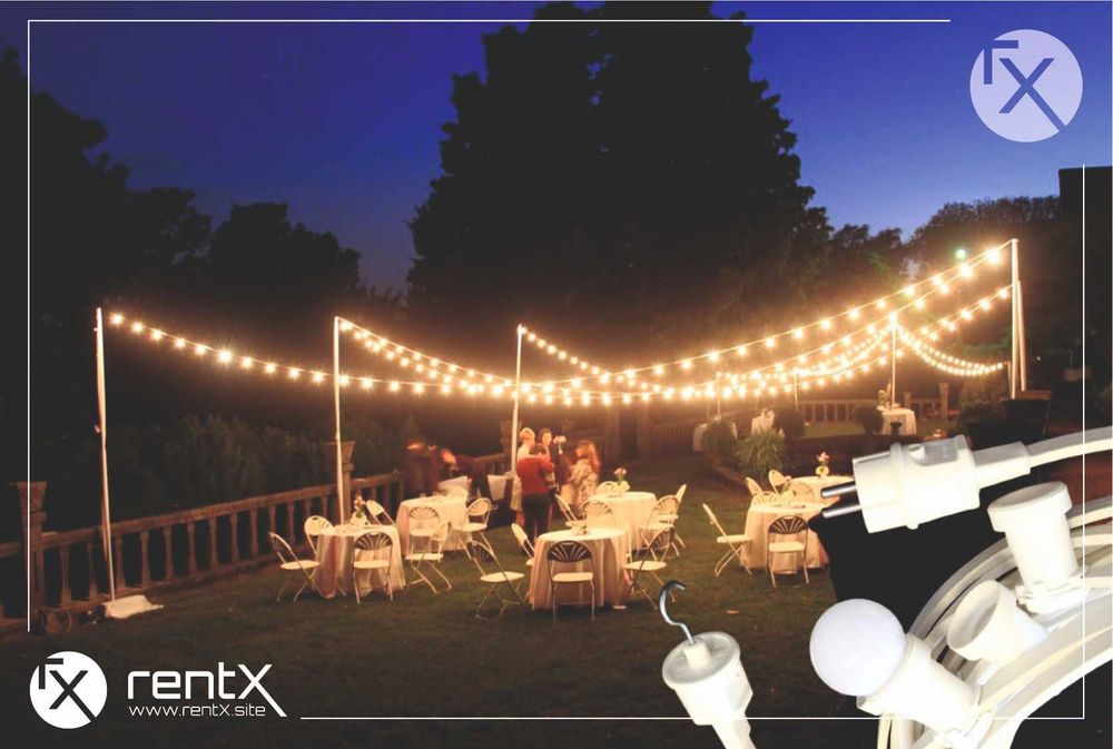 Girlanda ogrodowa, girlanda żarówkowa - wynajem