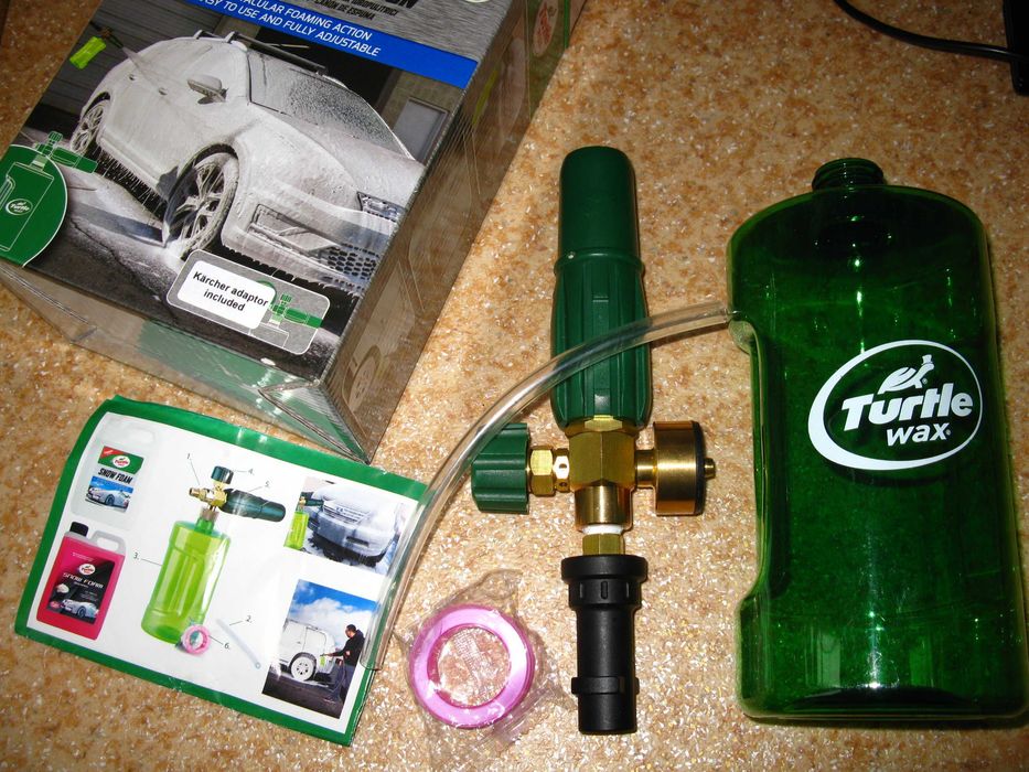 pianownica do mycia samochodu  Turtle wax