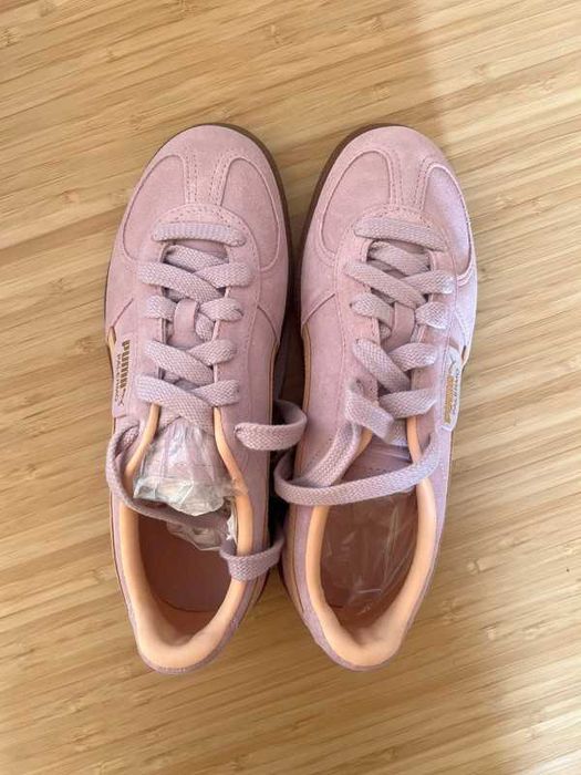 Sneakersy Puma Palermo różowe 37,5