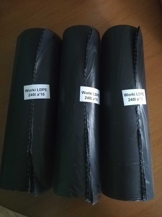 Worki na śmieci 240 L