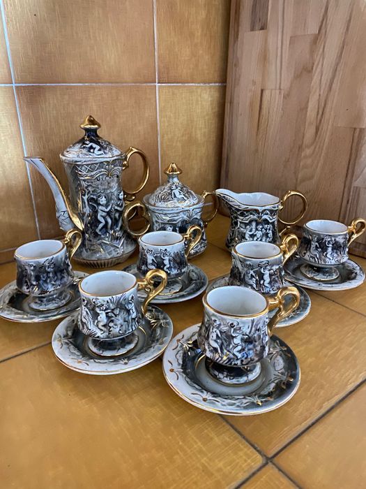 Conjunto de cafezinho vintage