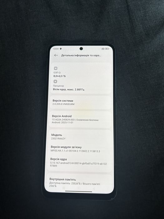 Xiaomi Redmi note 12 8+4/256