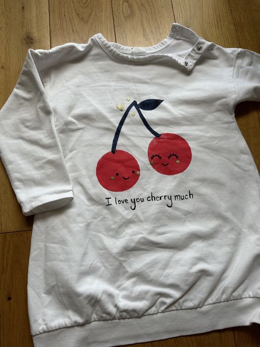 Bluza dresowa h&m i M&S roz. 98