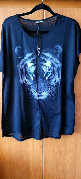 Nowa bluzka z tygrysem XL