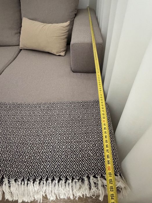 Sofá chaise long 3 lugares