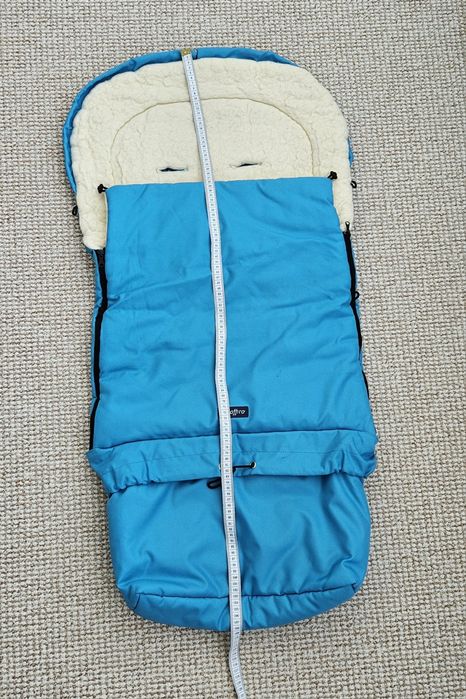 Зимовий конверт з подовженням блакитний