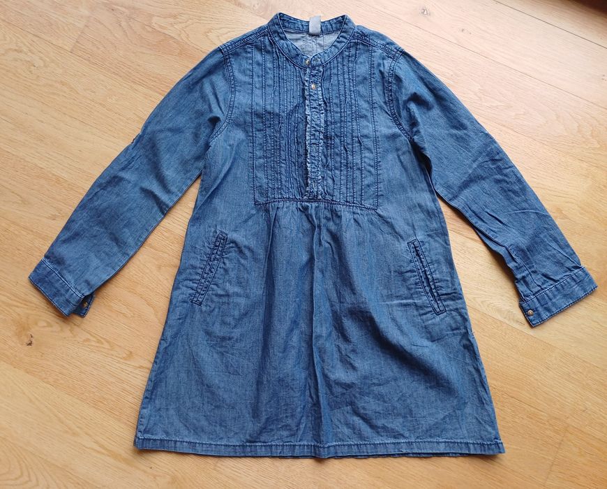 Sukienka a la jeans 128-134 Zara kids
