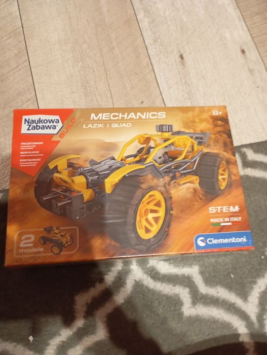 zestaw konstrukcyjny Laboratorium Mechaniki - Łazik i Quad firmy Cleme