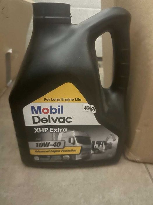 OLEJ silnikowy MOBIL DELVAC xhp extra 10w40 4L wyprzedaż