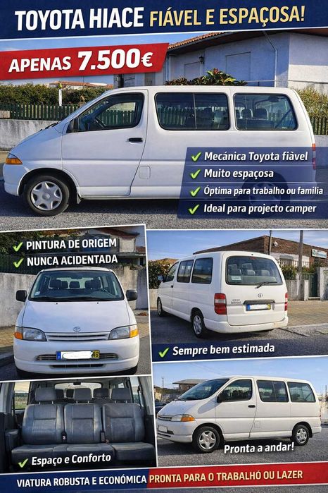 Carrinha Toyota Hiace