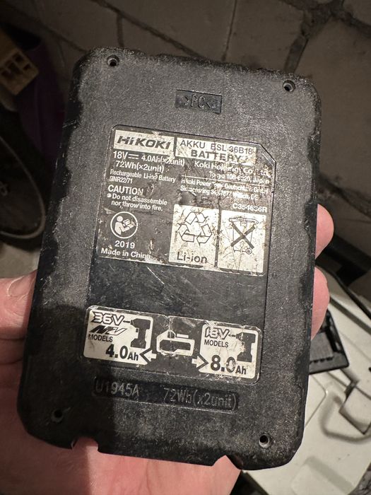 Bateria hikoki z ladowarka