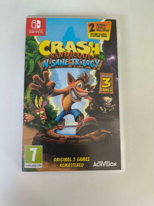 Crash Bandicoot N’SANE Trilogy SWITCH