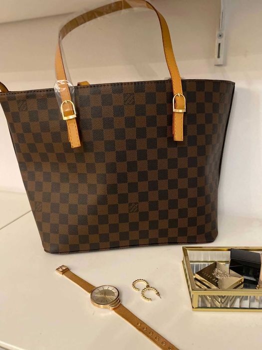 Torebka Louis Vuitton LV Neverfull w brązowym kolorze