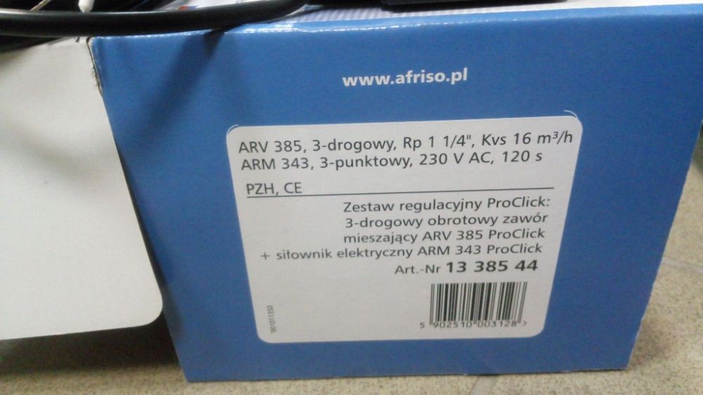 Zawór 4 drogowy zestaw AFRISO ogrzewanie podłogowe, nowy