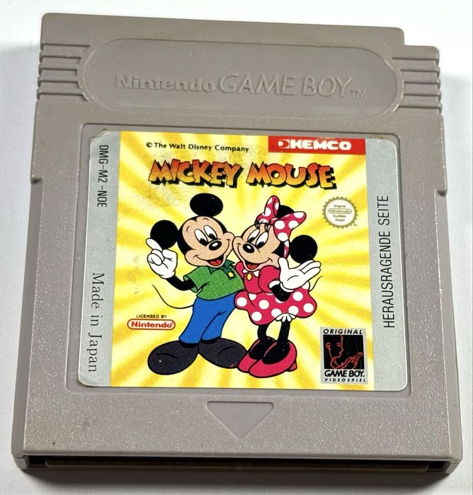 Mickey Mouse Nintendo Game Boy