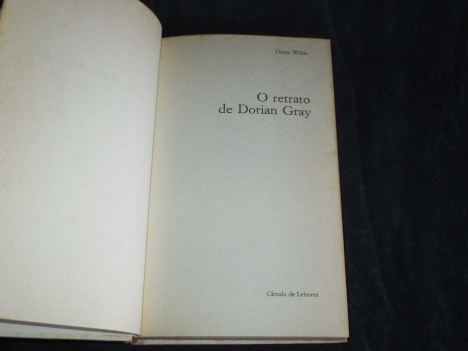 Livro O Retrato de Dorian Gray Oscar Wilde Círculo de Leitores