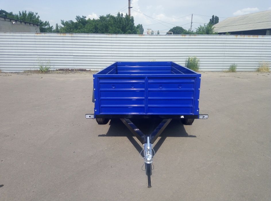 Легковий Причіп Посилений від Заводу 2.2 м. Одноосний прицеп для авто