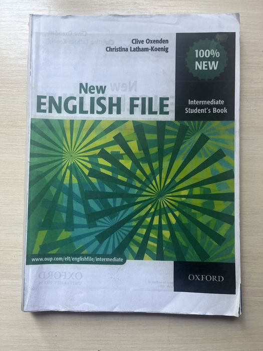 Книга з англійської мови New English file