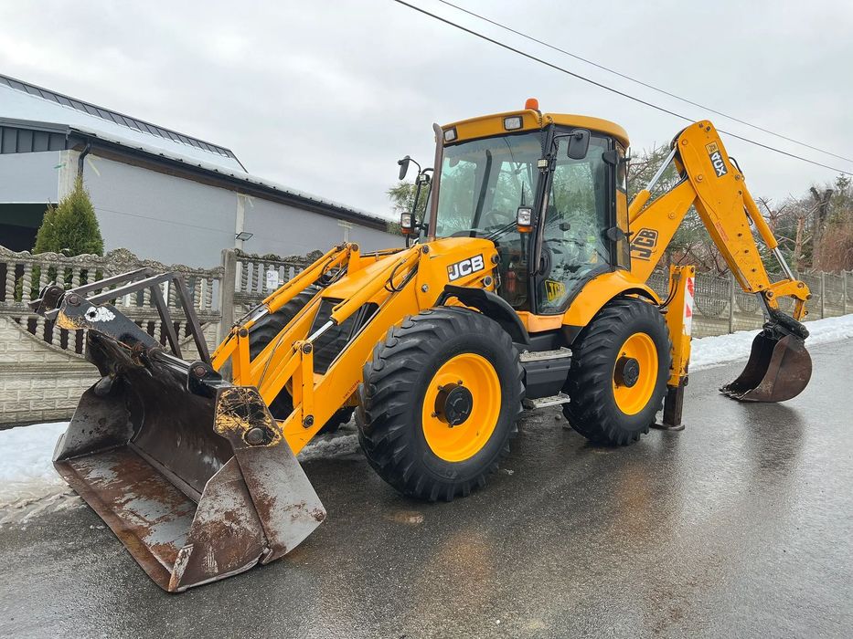 JCB 4CX * Koparko Ładowarka JCB 4 CX * Powershift * Pełna Opcja * Widły * Szczęka * Teleskop * STAN BARDZO DOBRY *  * 2007 Rok * 3cx cat komatsu volvo