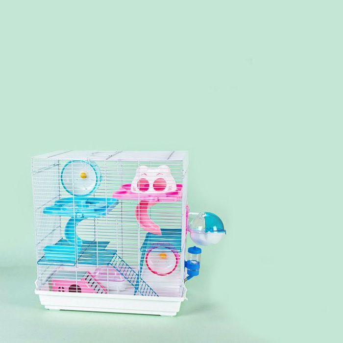 NOWA Klatka dla chomika ZooVera i małych gryzoni z pełnym wyposażeniem