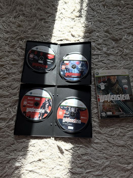 Xbox 360 L.A. Noire та Wolfenshtein the new order