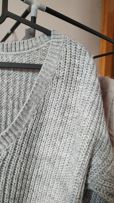Piękny mięsisty sweter 36 s reserved zimowy ciepły