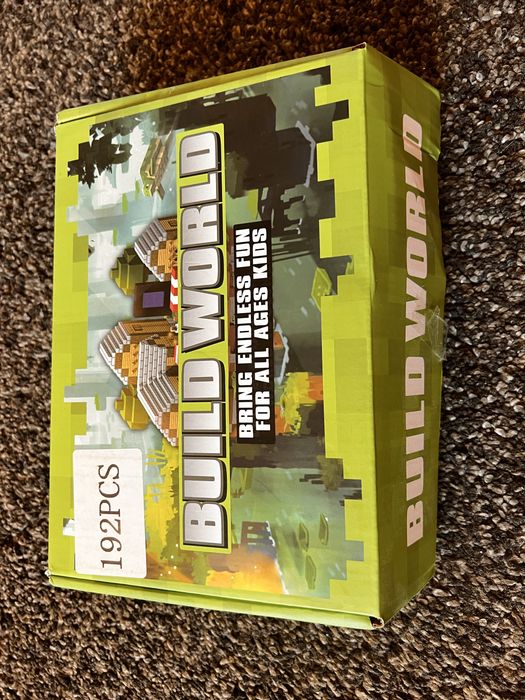 Klocki magnetyczne minecraft 192 szt.