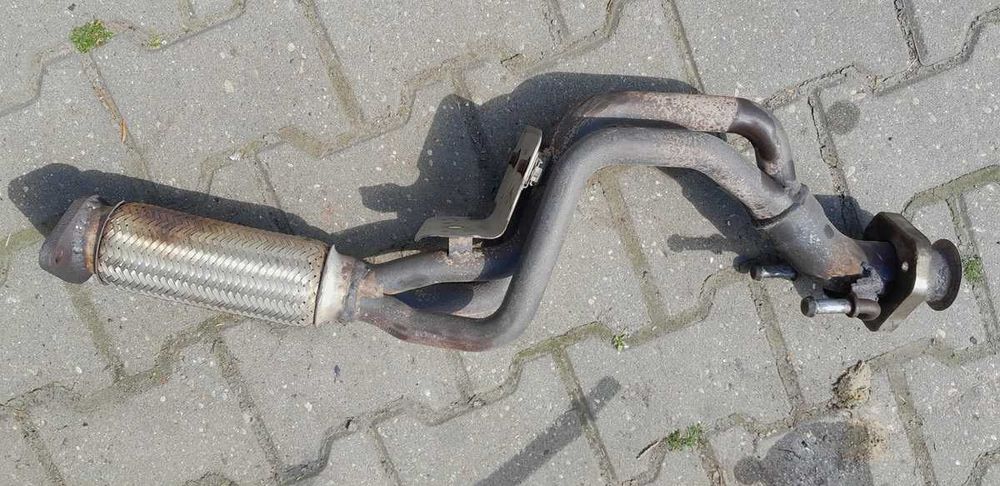 Tłumik pierwszy wydech plecionka Vw Golf mk4 iv IV 1.6 Benzyna FSI