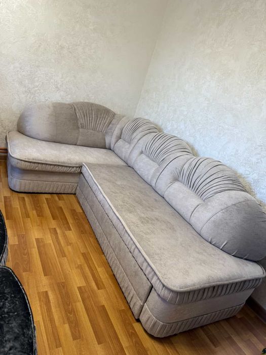 Диван,угловий тканина