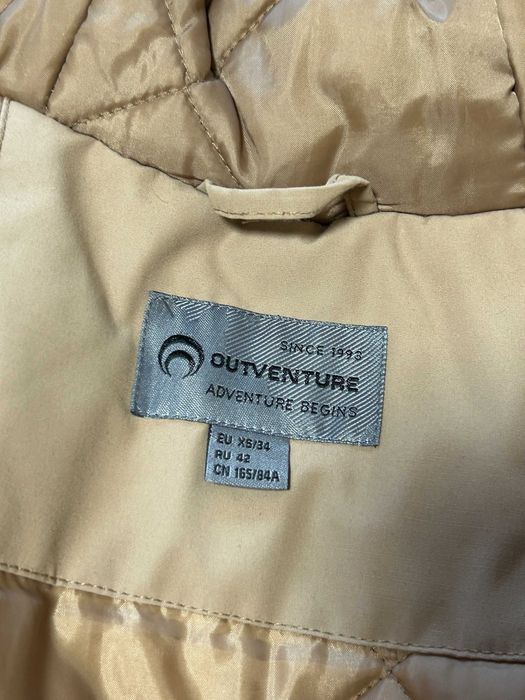Продам утеплену коричневу куртку / пуховик / пальто Outventure