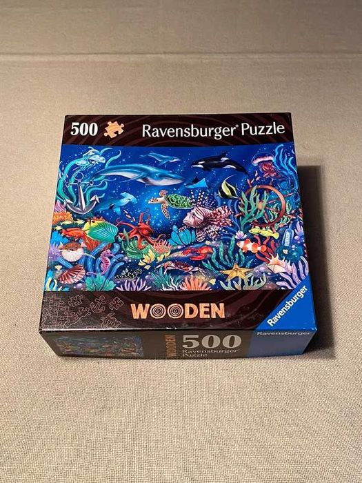 Puzzle Drewniane Ravensburger Wodny świat G08