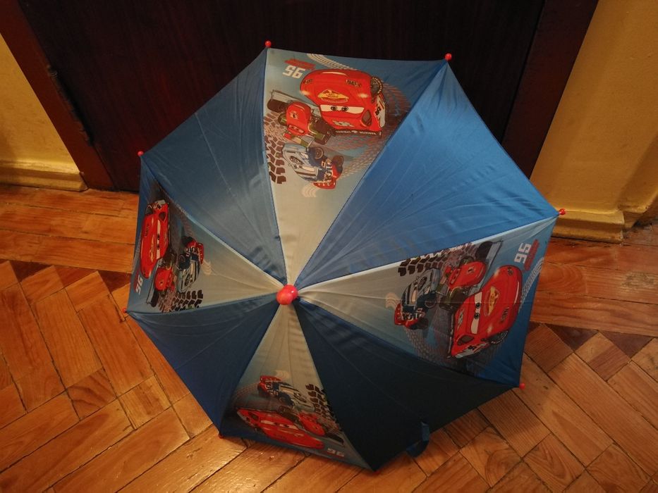 Chapéu de chuva de criança Minnie (1 unidad)Faísca McQueen (2 unid)