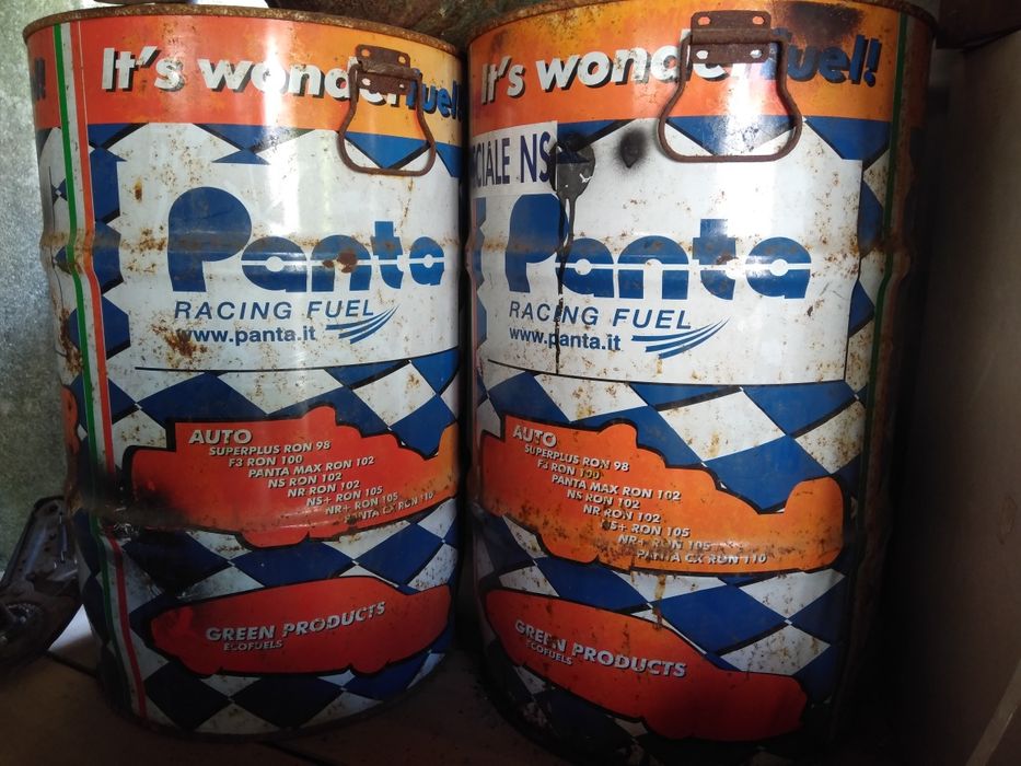 Bidões de 60 litros Panta racing fuel