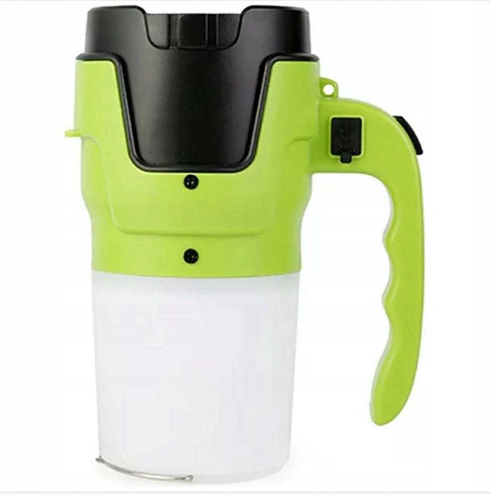 Latarka Awaryjna LED USB Akumulatorowa Mocna Do Samochodu Dom Namiotu