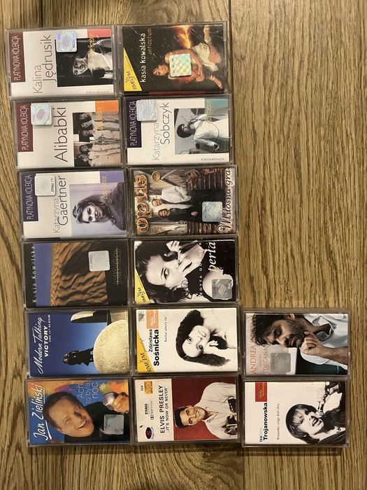 Kasety magnetofonowe disco-polo GreenStar.Boys,Akcent ,polska klasyka.