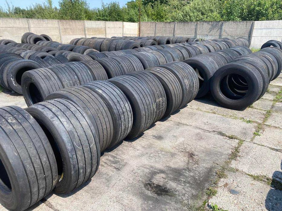 385/55r22.5 Opony używane naczepowe 385/55r22.5 przyczepa WYSYŁKA
