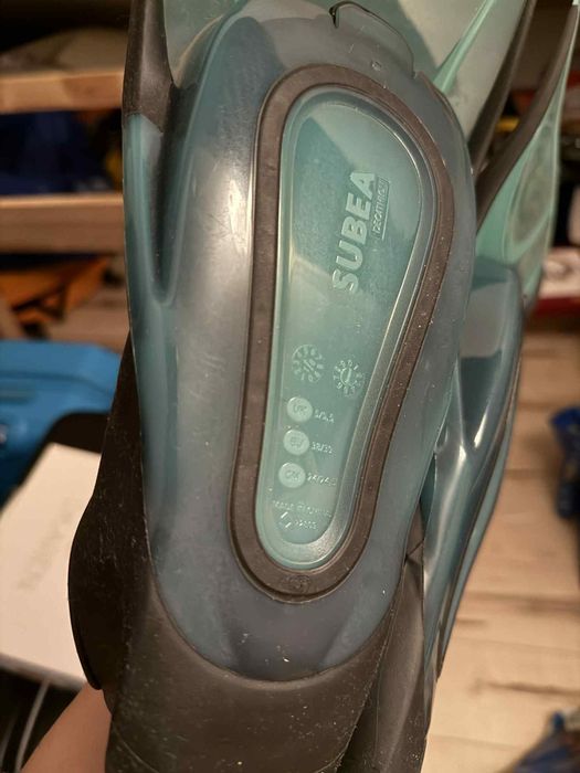 Płetwy do nurkowania rozmiar 38/39