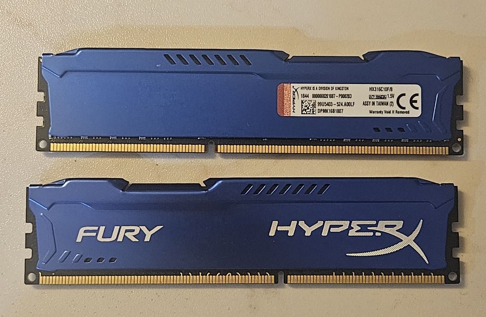 Pamieci ram ddr3 kingstone hyper x