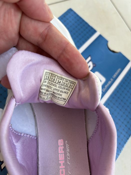 Buty sportowe Skechers rozm 34 jak nowe