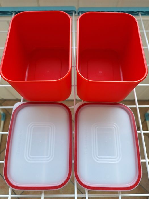 TUPPERWARE Pojemniki BAZYLE zestaw  Nowe