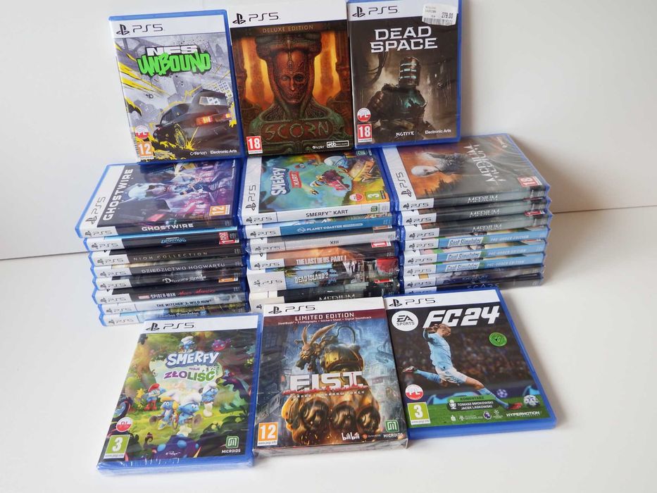 PŁOCK GRY PS5 The MEDIUM PL PS5 nowa folia INNE GRY mega wybór