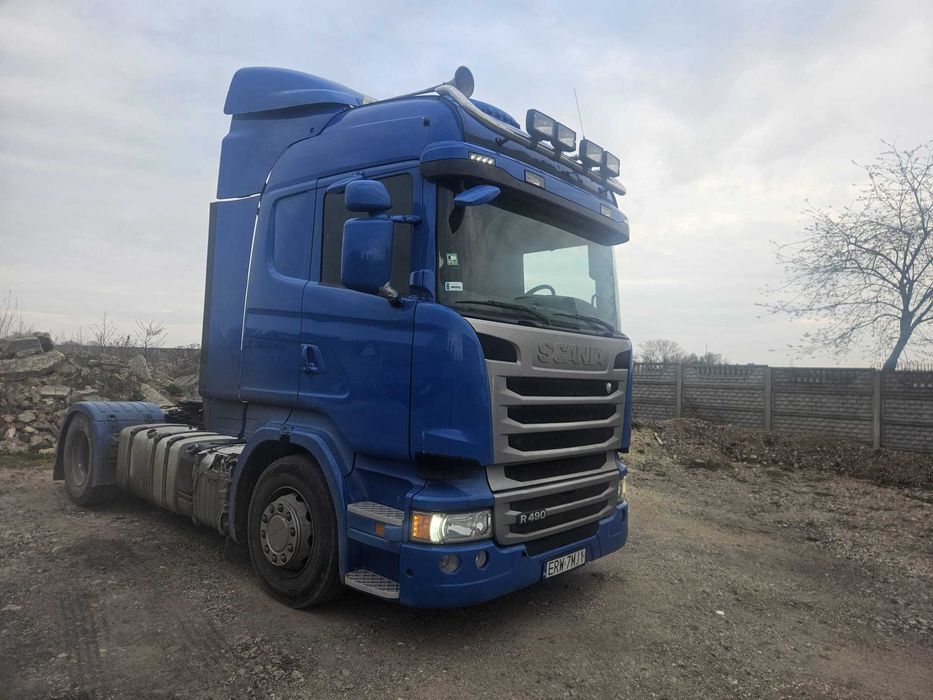 Scania R490, Automat, niski przebieg 800tys km, Standard 2014 rok