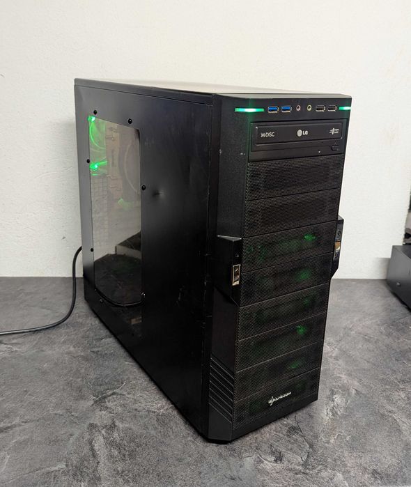 ПК. Intel i7-7700k\ DDR4 16Gb\ SSD 240Gb\ HDD 2Tb\ 600Watt.