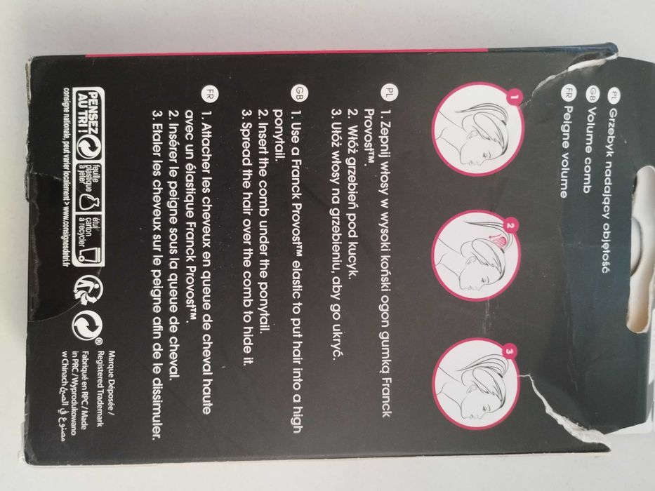 Grzebyk nadający objętość