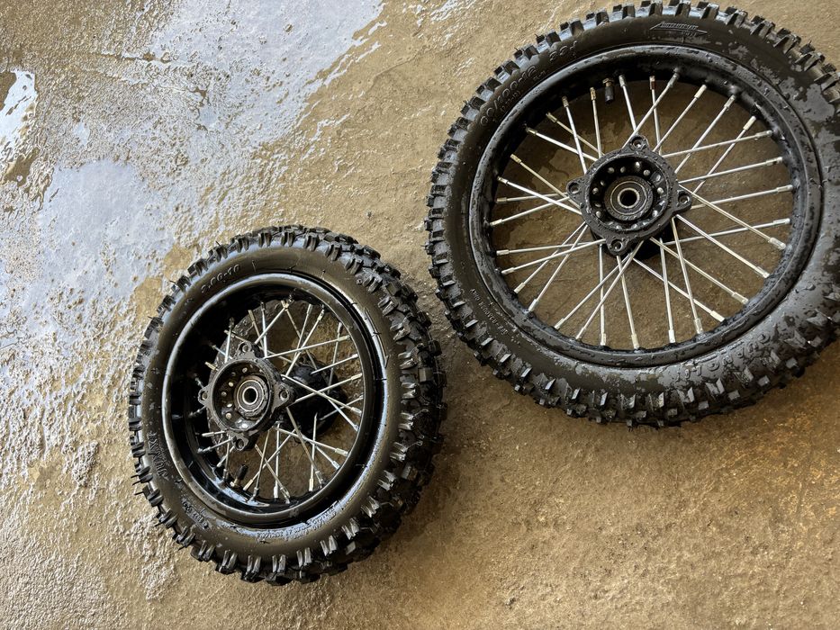 Kit jantes 10-12 pit bike