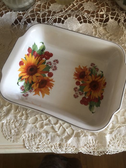 Салатник, форма для выпечки, фарфор