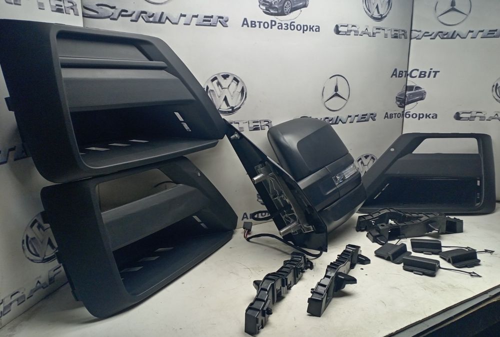 Бампер Крило Телевізор Решітка Зеркало Крафтер 2 Crafter MAN