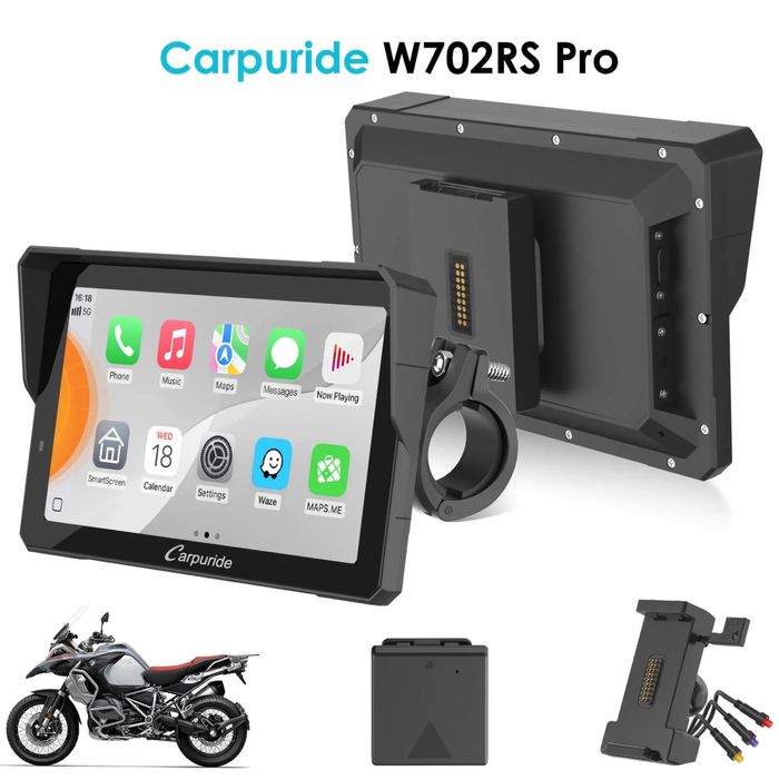 Навігатор мото, Carpuride w702RS Pro, Carplay