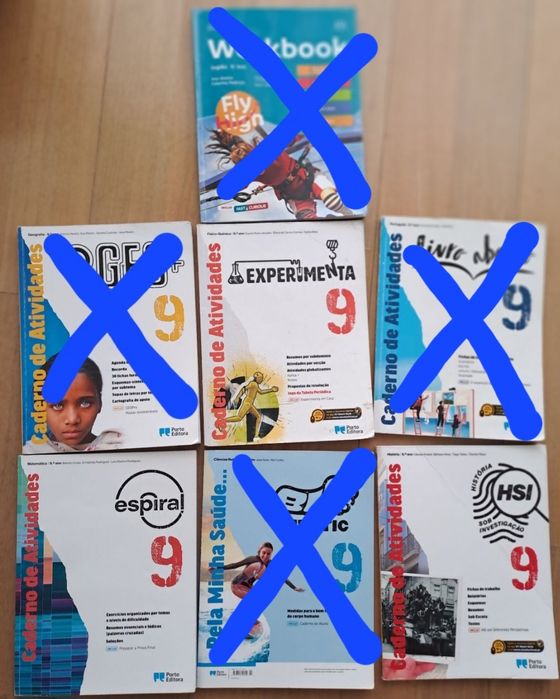 Cadernos de atividades 9°ano