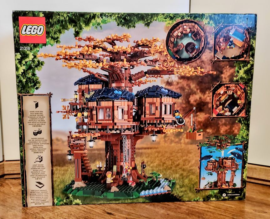 Nowe LEGO 21318 Ideas Domek na drzewie Śląsk Częstochowa Siewierz A1